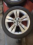 18" 5x112 gyári Skoda 215/50r18 nyári gumikkal 220eft/4db