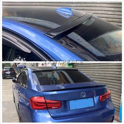 BMW F30 hátsó szélvédő spoiler / légterelő, fényes fekete