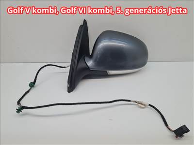 Golf VI kombi, Golf V kombi, Jetta V bal visszapillantó tükör LD7X (32441)
