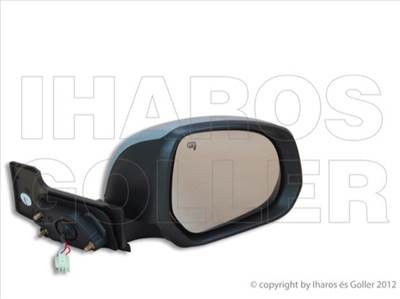 Opel Agila B 2007-2014 - Külső tükör el.áll., fűthető alapozott jobb