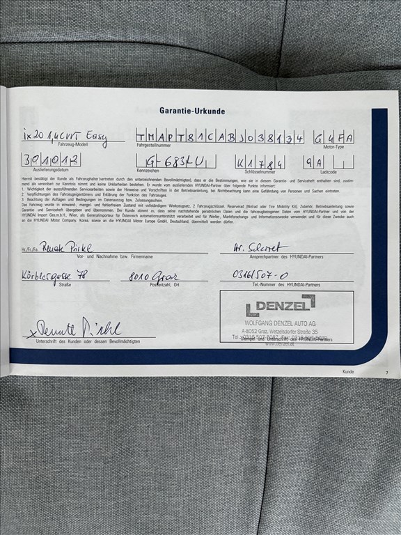 Eladó Hyundai ix20 1.4 (1396 cm³, 90 PS) 14. kép
