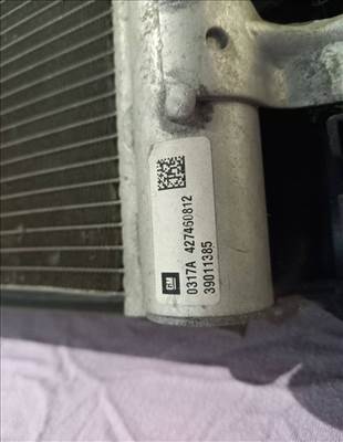 Opel Astra K vizhűtő.klimahűtő 2015