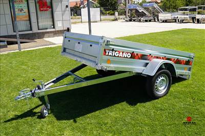 Áprilisi akcióval - új billenős utánfutó (233x132cm) forgalomba helyezve - bruttó 506.000 Ft