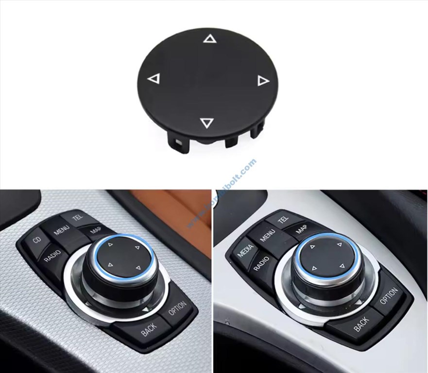 BMW CiC gomb E60 E61 E63 E64 E90 E91 E92 E93 E70 E71 E81 E82 E87 E88 E84, 65829240956-G 2. kép