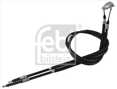 FEBI BILSTEIN 171250 - Kézifék bowden OPEL VAUXHALL