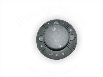 Opel Corsa D 2006-2014 - kapcsoló, külső/belső világítás, kivéve ködlámpa/automata ki-be, -10, jelölés: EA