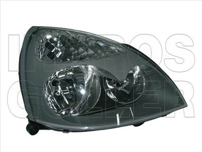 Renault Clio 2006-2009 Campus - Fényszóró H7/H1 jobb szürke h. (motoros) TYC