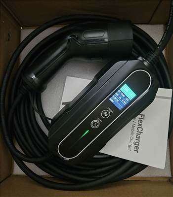 Eladó új 10m EVSE EV töltő Type 2 1 fázis (3, 6kw) 6-16A EU dugó elektromos járműhöz  