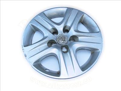 Opel Zafira B/2 2007-2011 - dísztárcsa, ezüst 6.1/2Jx16 acél keréktárcsához, 5 lyukú, Vauxhall, jelölés: RY