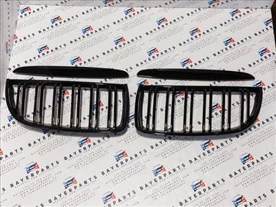 BMW E90 E91 sedan touring új fényes dupla pálcás fekete vese hûtőrács