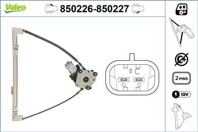 ablakemelő VALEO 850226 for LANCIA