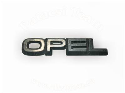 Opel Kadett E 1984-1991 - felirat, csomagtérfedél, OPEL, króm/fekete
