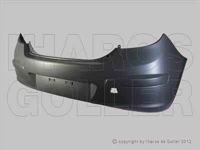 Hyundai I30 2007-2011 - Hátsó lökhárító alapozott, 5 a. (koreai gyártás)