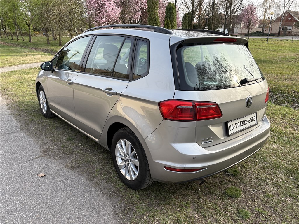 VW GOLF SPORTSVAN 1.6 TDI BMT Trendline DIGIT KLÍMA/TEMPOMAT/ÜLÉSFŰTÉS/VONÓHOROG/FRISS MŰSZAKI 8. kép