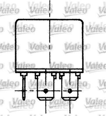 relé, munkaáram VALEO 643818 for CITROËN, PEUGEOT, VW, FIAT