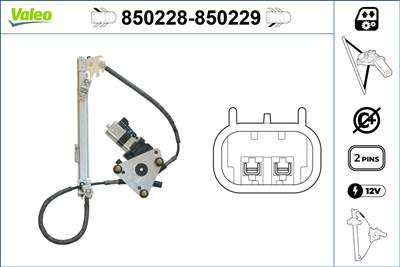 ablakemelő VALEO 850228 for LANCIA