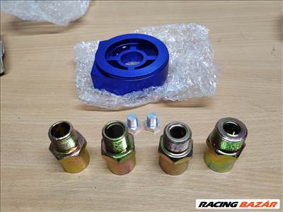 Olajszűrő adapter jeladók bekötéséhez kék