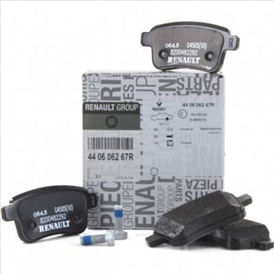 Renault Kangoo III Z.E. gyári új fékbetét garnitúra tárcsafékhez, hátsó tengely 2011-től