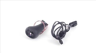 Gyári BMW E32 E34 E36 M3 5sebességes bőr világítós váltókar kábelezéssel 25112231561