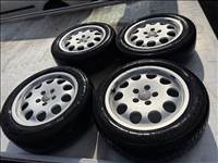  5x112 lyukosztású 16" újszerű (gyári felni) alufelni, rajta 205/55 használt téli gumi gumi 