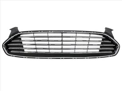 Ford Mondeo V. 2015.01.01-2019.02.04 utángyártott új hűtődíszrács fekete, króm kerettel 2008162