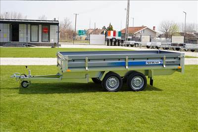 Áprilisi akcióval - új alsókerekes utánfutó (330x150cm) forgalomba helyezve - bruttó 874.000 Ft