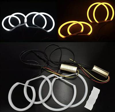 BMW Dual Color LED Angel eyes E46 compakt , E83 X3