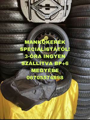 Toyota Corolla (E210) Mankókerék Pótkerék Igény Esetén Emelő Kerékkulcs Ingyen Szállítva 3-Óra  06705574698