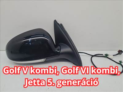 Golf VI kombi, Jetta V, Golf V kombi jobb visszapillantó tükör LC9X (32360)