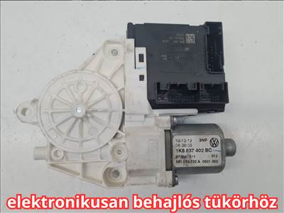 Volkswagen Golf VI jobb első ablakemelő motor elektronikusan behajlós tükörhöz (31799) 3c0959792c 1k5837402bc