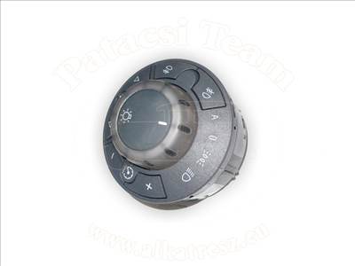 Opel Corsa D 2006-2014 - kapcsoló, világítás, ködlámpához, auto be-ki, megvilágított, -10, jelölés: EH