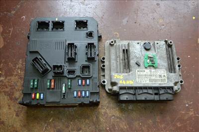 Peugeot 206, Citroen 1.4 HDi motorvezérlő BSI szett! 0281011783, 9658556780, EDC16C34, BSI E01-00