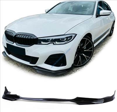BMW G20, G21, G28 M performance lökhárító toldat, fényes fekete