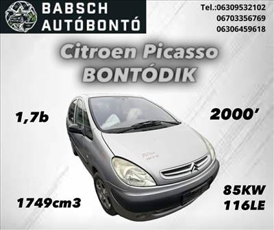 Citroën Xsara Picasso Bontott Alkatrészei