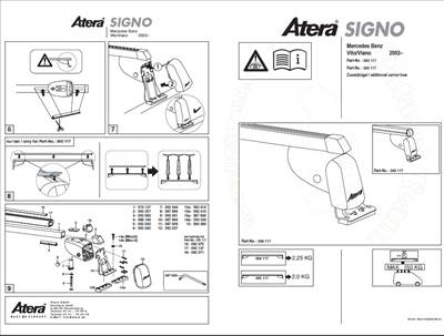 Mercedes Viano 2010-2014 W639 - T.csomagt. kieg.lábpár+acél rúd(fixpontos 3.tartó)