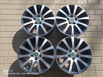 5x112 17" Skoda (5L0) használt alufelni garnitúra