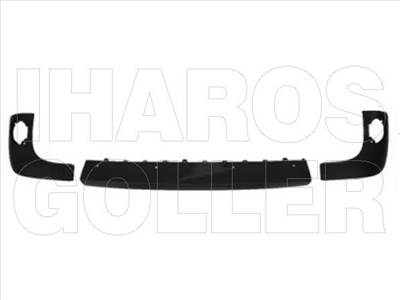 Mercedes Citan 2012-2021 W415 - Hátsó lökhárító díszléc szett (3 db)