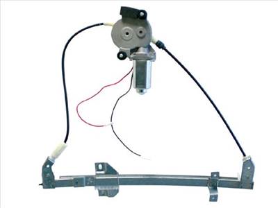 Ford Fiesta 1999-2002 - Ablakemelő (motoros) bal első (3 ajtós) 2 pólusú