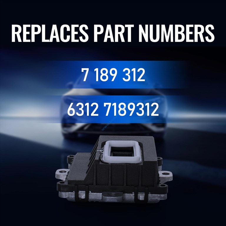 BMW 7189312 63127189312 ALC SMC II 2 LEAR adaptív fényszóró lámpa modul E46 E53 E90 E91 E92 E93 E60 E61 E63 E64 E65 E66 E81 E82 E83 E84 E87 E88 E70 E7 10. kép