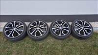 5x114,3 Dezent TA dark 7x18 ET40 alufelni szett Michelin 215/40R18 gumikkal szenzorral Renault