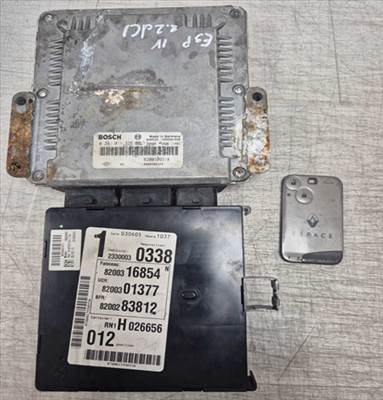 Renault Espace IV 2.2dci motorvezérlő computer szett 1 kulccsal 8200316854 8200301377