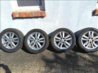  17" újszerű gyári Mitsubishi alufelni, rajta 215/60 használt négyévszakos gumi 