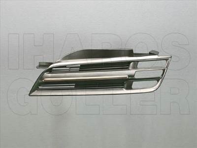 Nissan Micra 2003-2005 - Hűtődíszrács bal króm-fekete