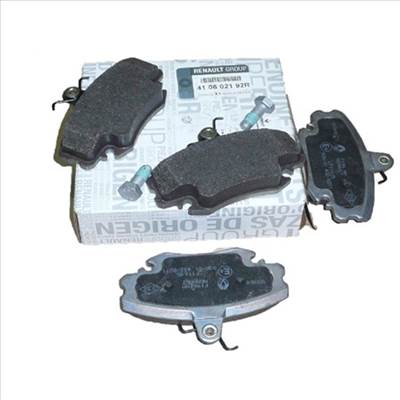 Renault Twingo II 1.2 16V gyári új fékbetét garnitúra tárcsafékhez, első tengely 2007-2014-ig