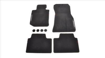 Gyári BMW G20 G21 G26 G80 G81 M Performance tépőzáras első hátsó szőnyeg szett 51472457270