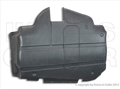 Seat Alhambra 2000-2009 - Alsó motorvédő lemez  (ABS+PVC)
