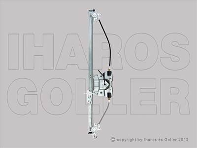 Renault Trafic 2006-2014 - Ablakemelő motor nélkül jobb első