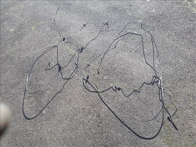 Volkswagen Passat B6 alsó fékcső 