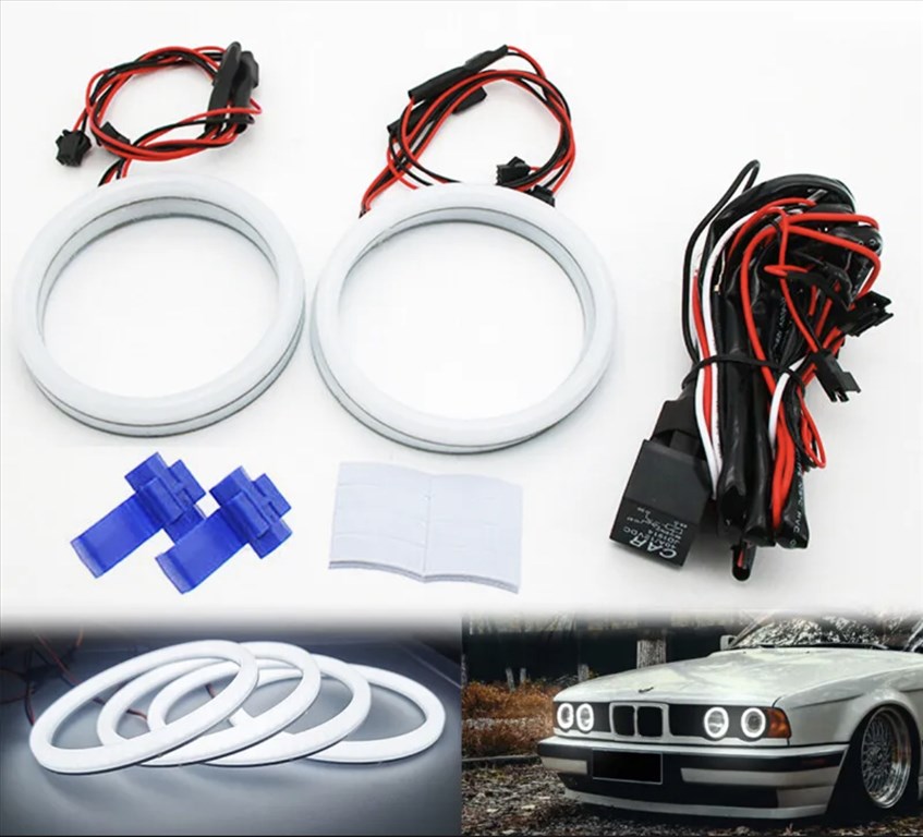 BMW Opál LED Angel eyes E30 E32 E34 3. kép