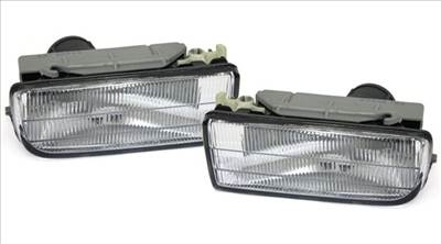 BMW E36 gyári jellegű H1 ködlámpa pár kerettel